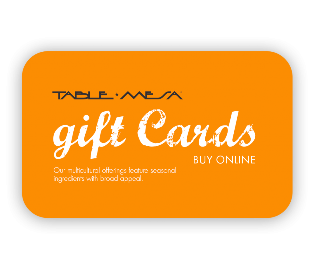 Table Mesa Bistro. Modern Latin Cuisine. Takeout / Curbside / Delivery